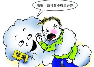 哮喘预防应注意诱发因素