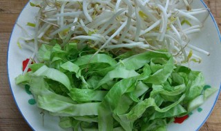 包菜绿豆的家常做法 给大家简单介绍一下